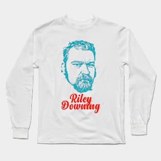 Retro Riley Downing Overprint Long Sleeve T-Shirt